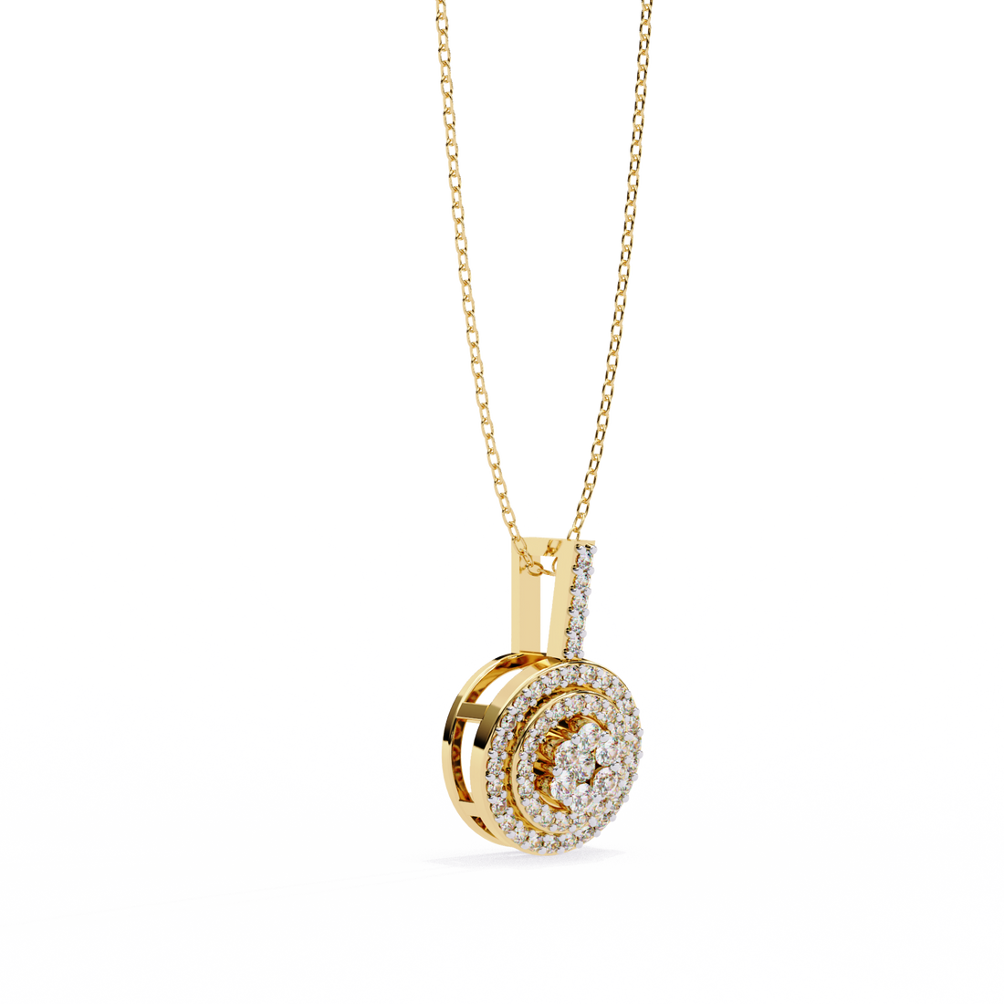 Alluring Diamond Pendant