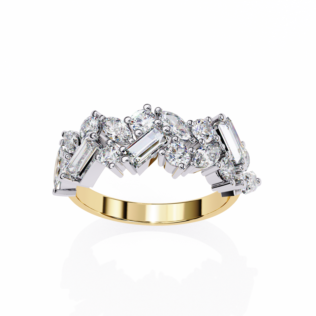 Alluring Half Eternity Ring