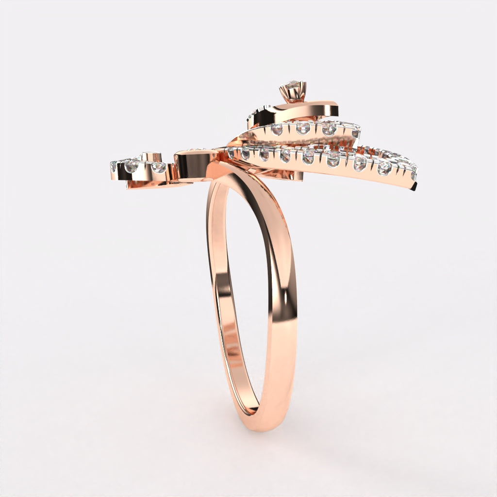 Amazing Beat Diamond Ring