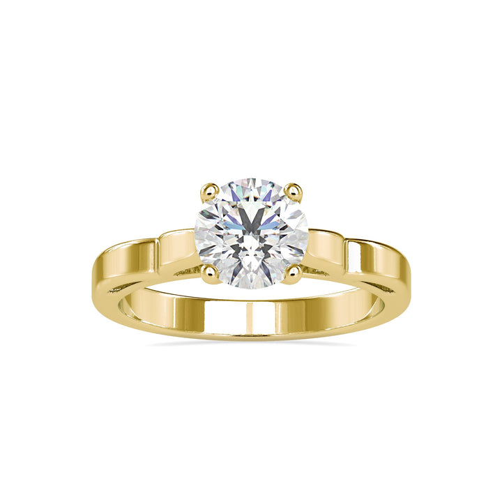 Aurora Grace Solitaire Diamond Ring