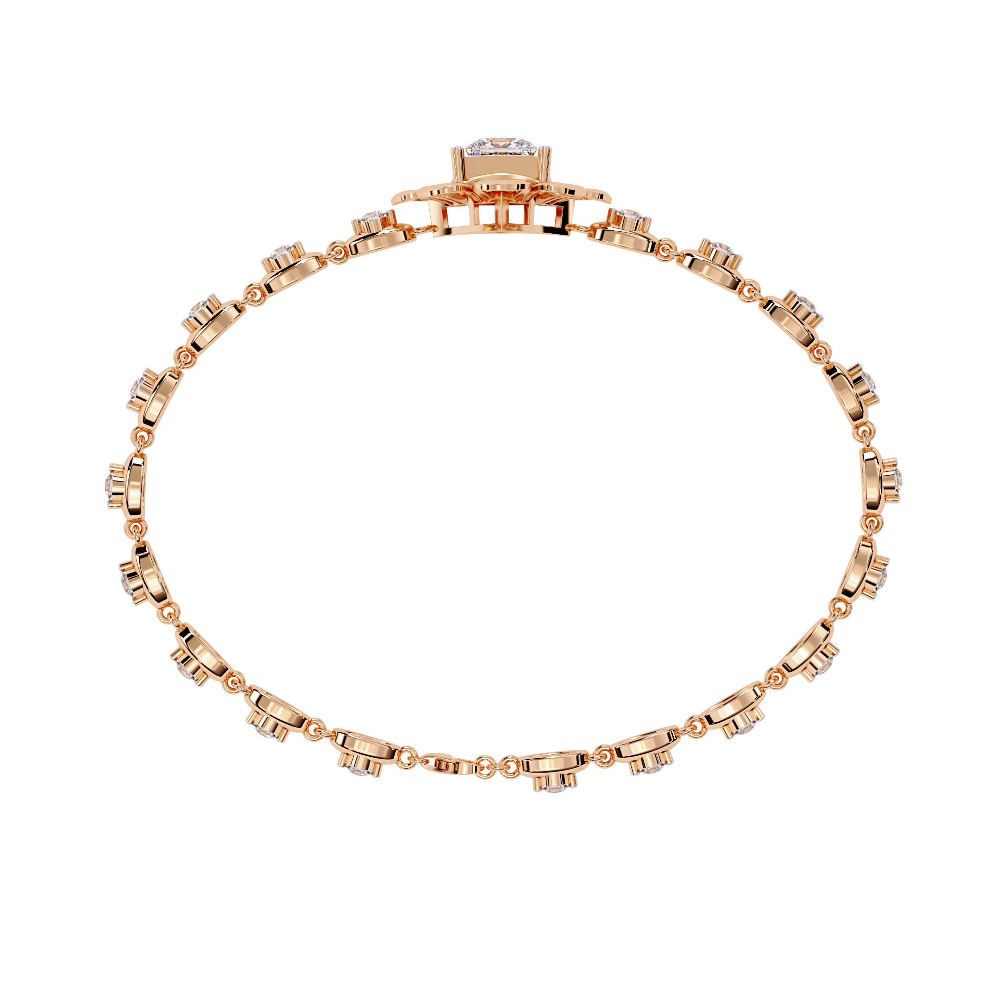 Glowing Grace Lab Grown Diamond Bracelet