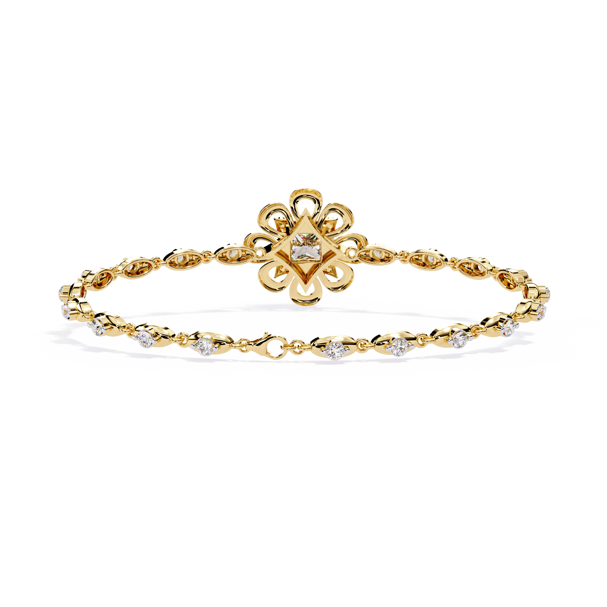 Glowing Grace Lab Grown Diamond Bracelet