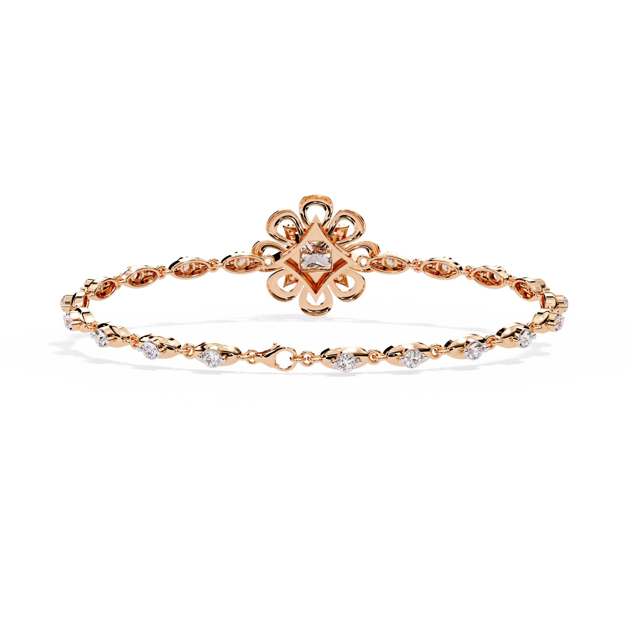 Glowing Grace Lab Grown Diamond Bracelet