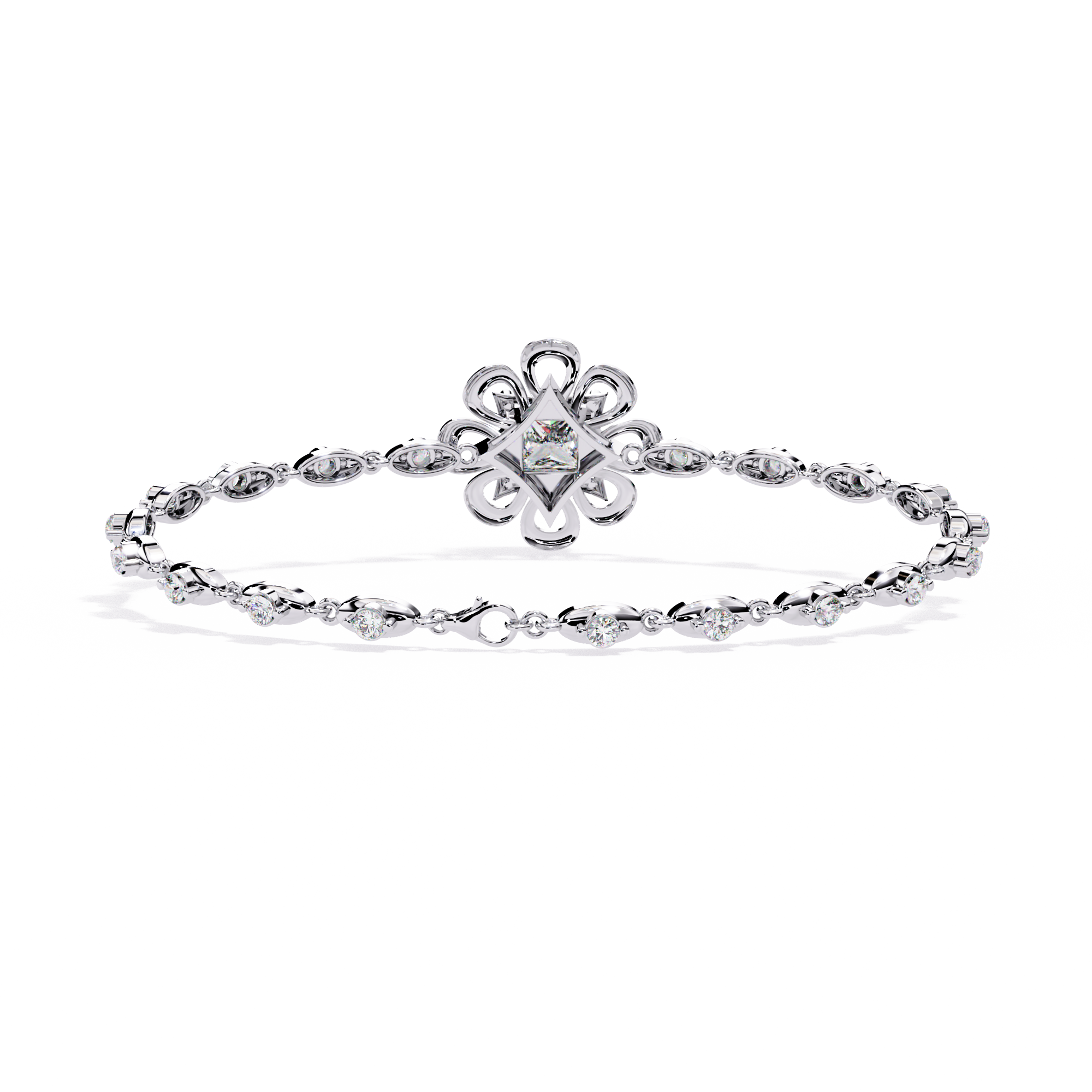 Glowing Grace Lab Grown Diamond Bracelet