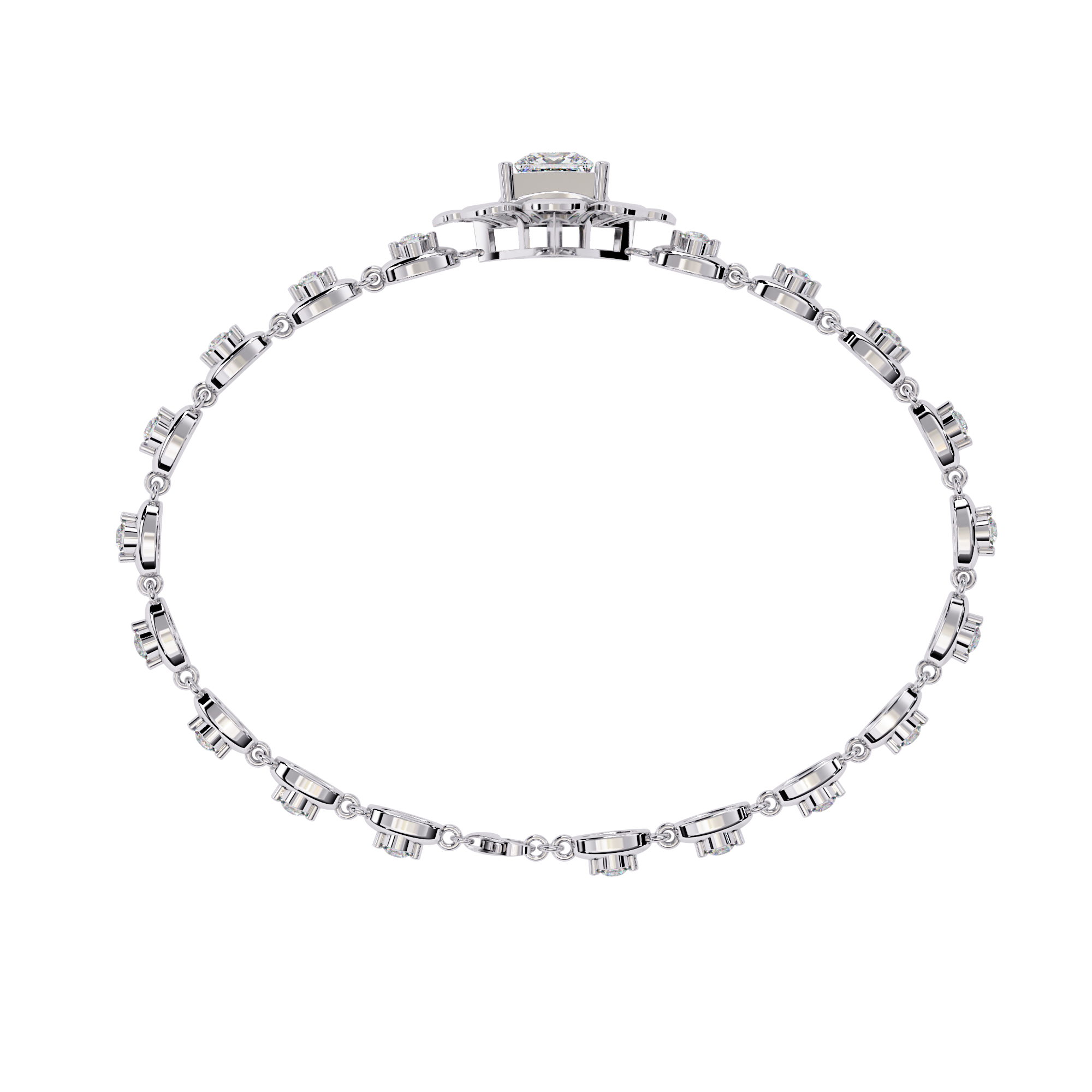 Glowing Grace Lab Grown Diamond Bracelet