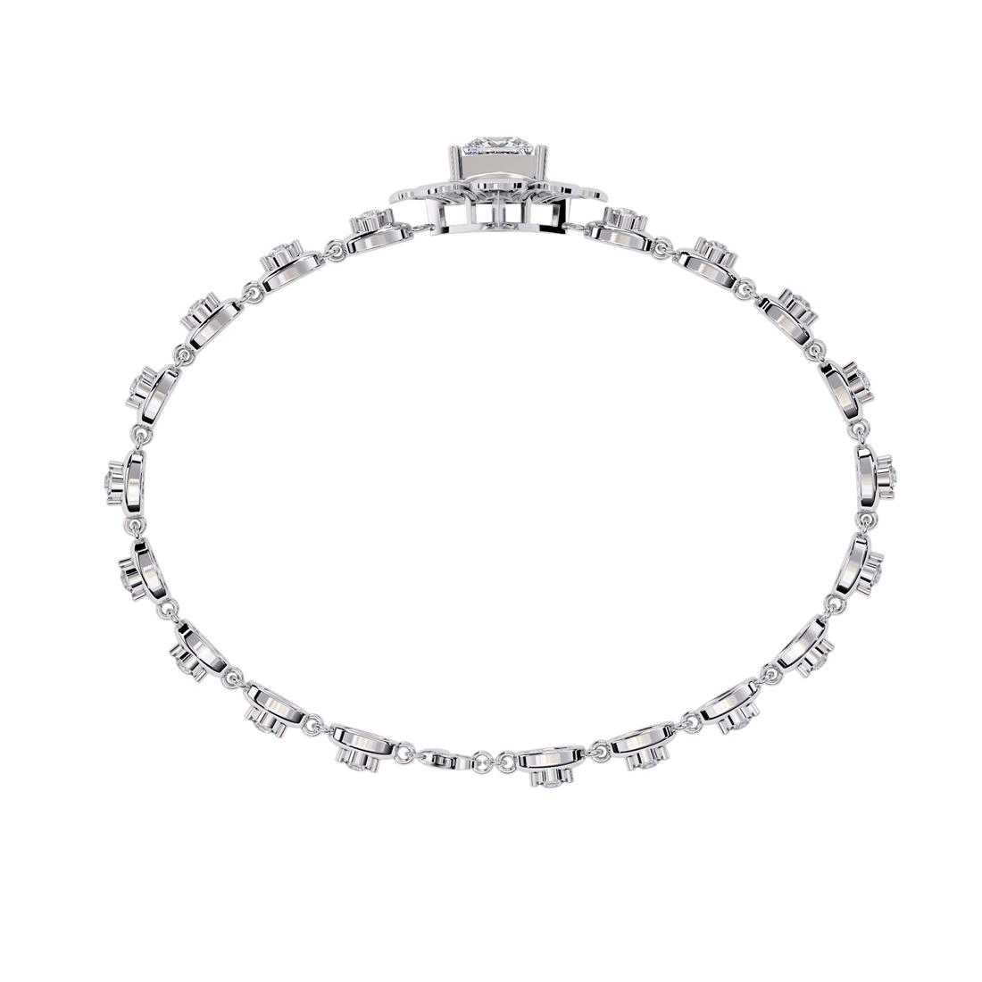 Glowing Grace Lab Grown Diamond Bracelet