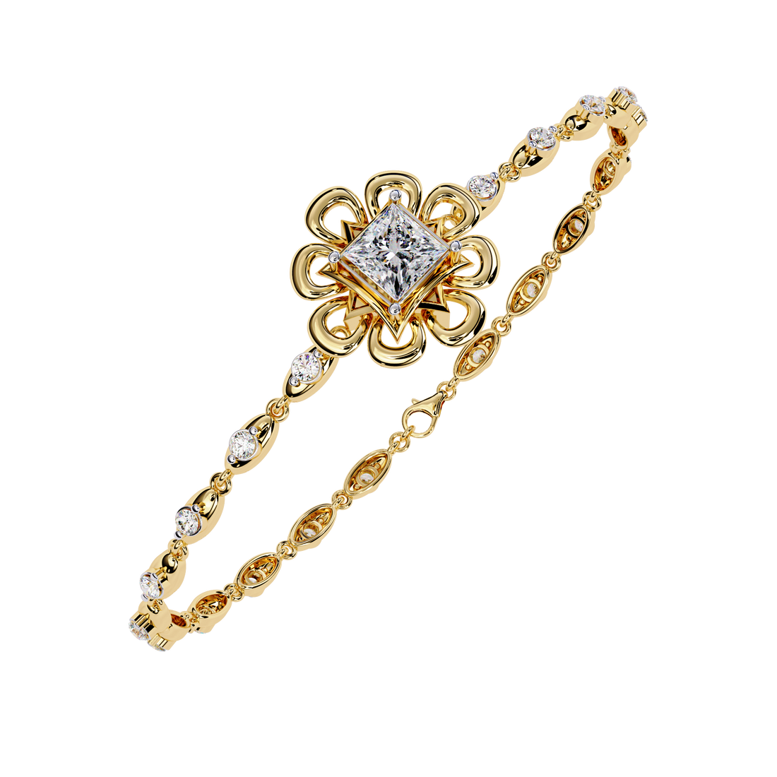 Glowing Grace Lab Grown Diamond Bracelet