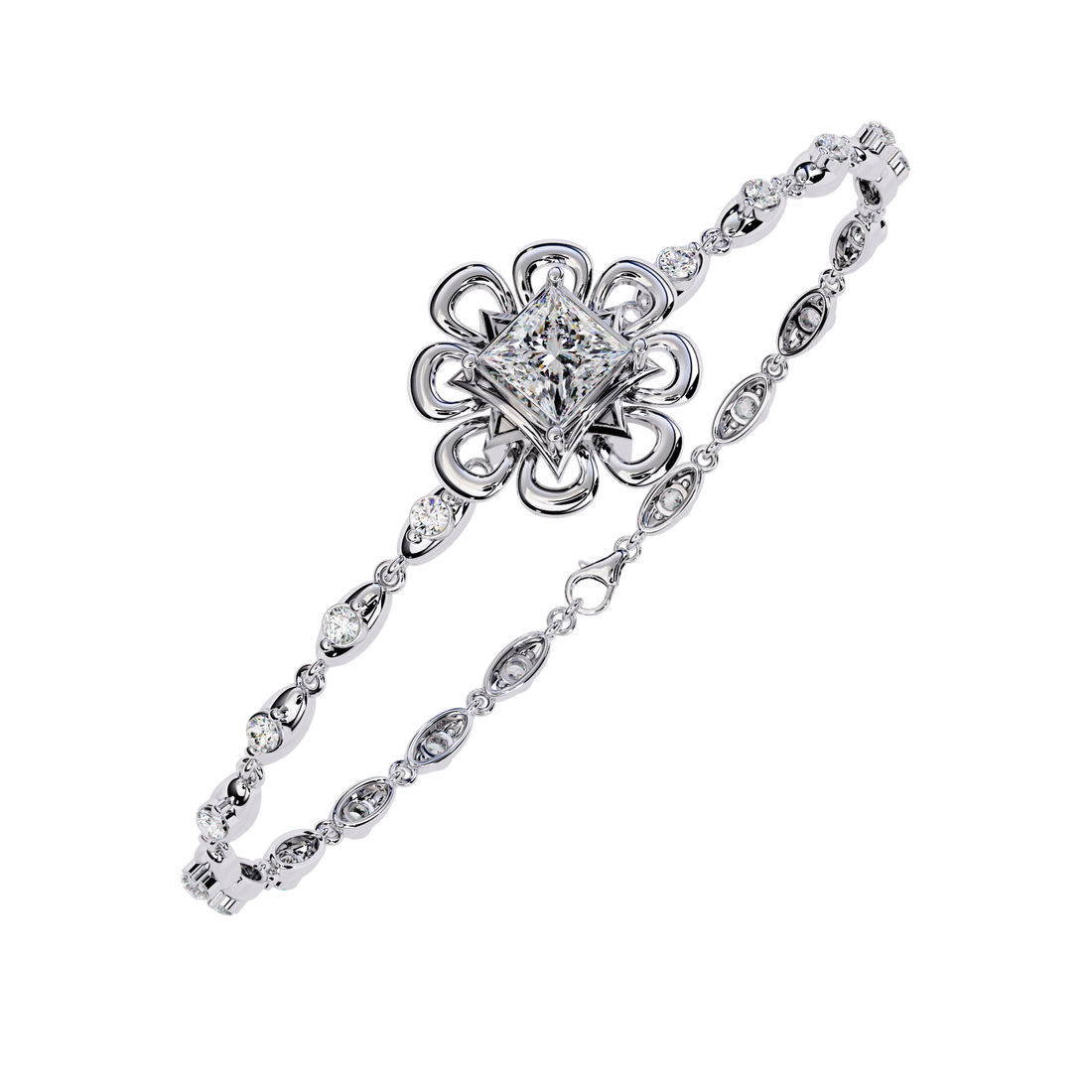 Glowing Grace Lab Grown Diamond Bracelet