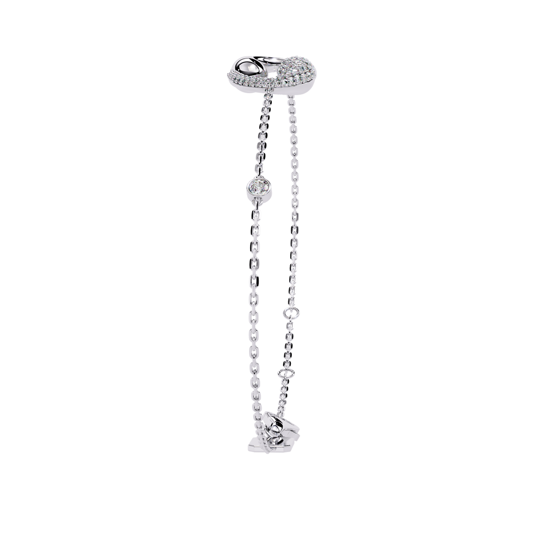 Duo Drops Diamond Bracelet