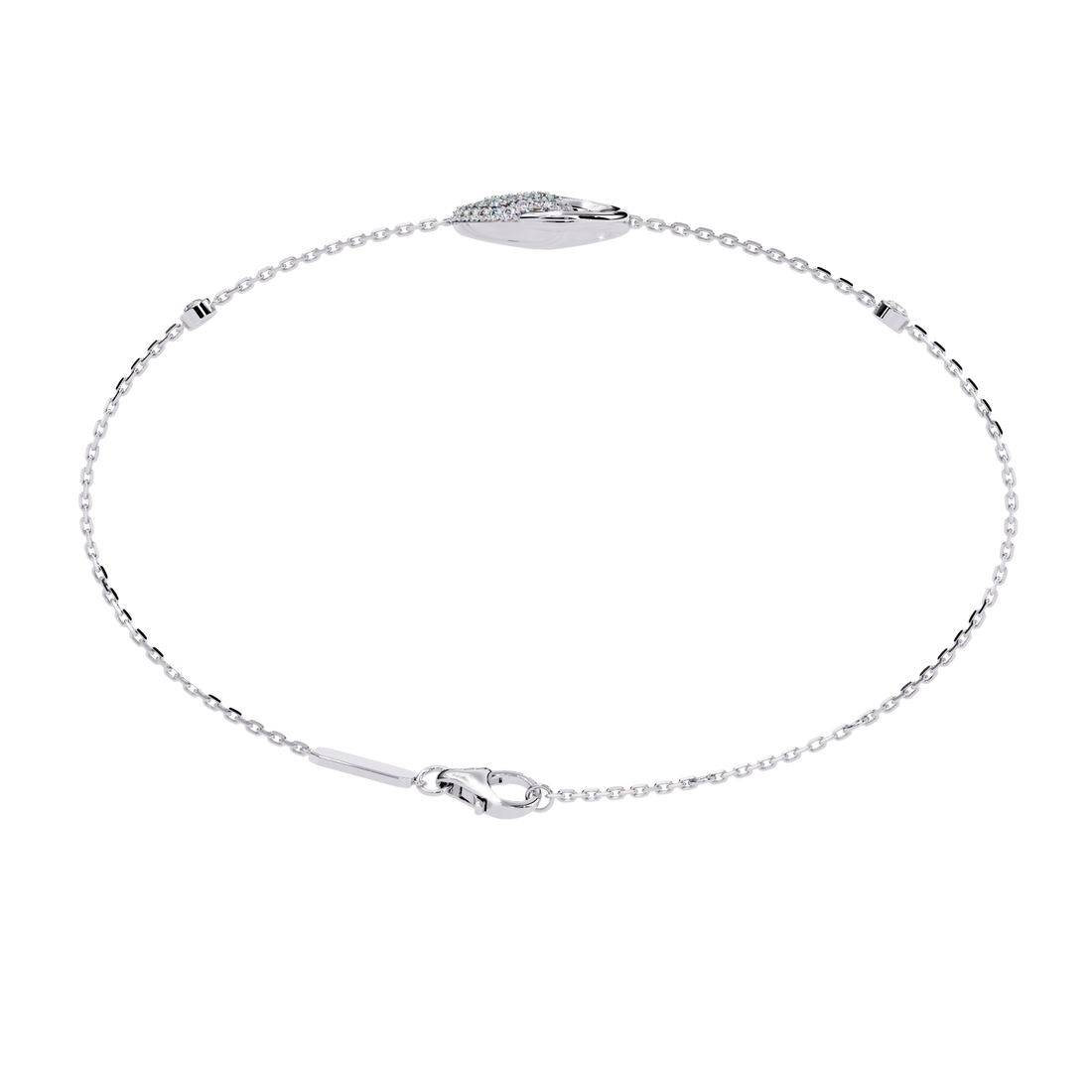 Duo Drops Diamond Bracelet