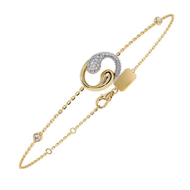 Duo Drops Diamond Bracelet