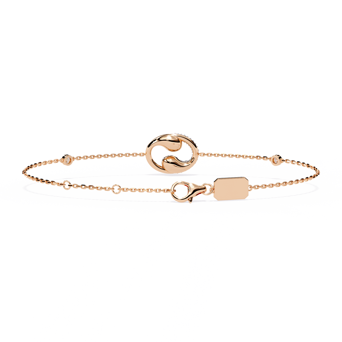 Duo Drops Diamond Bracelet