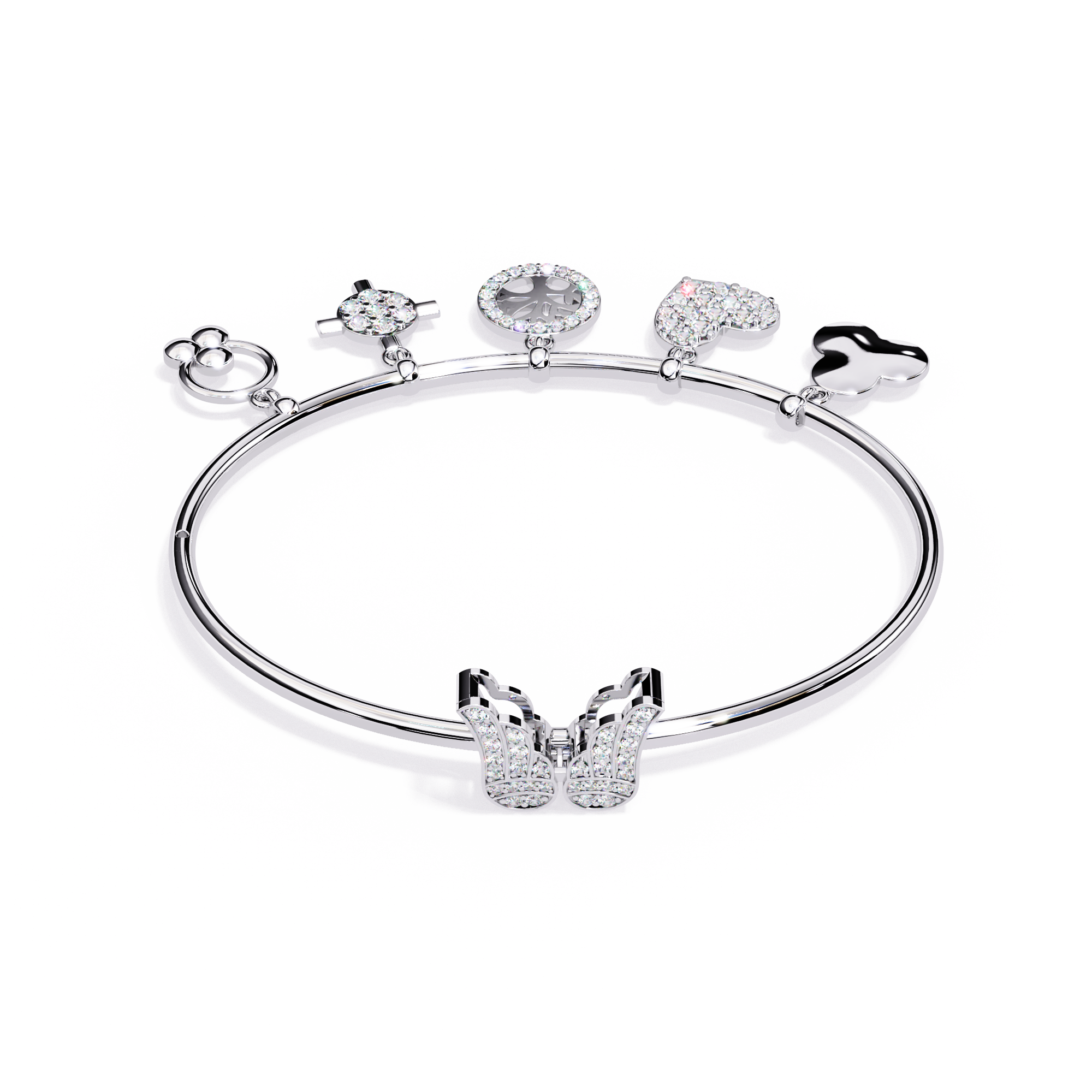 Charm Lab Diamond Bracelet