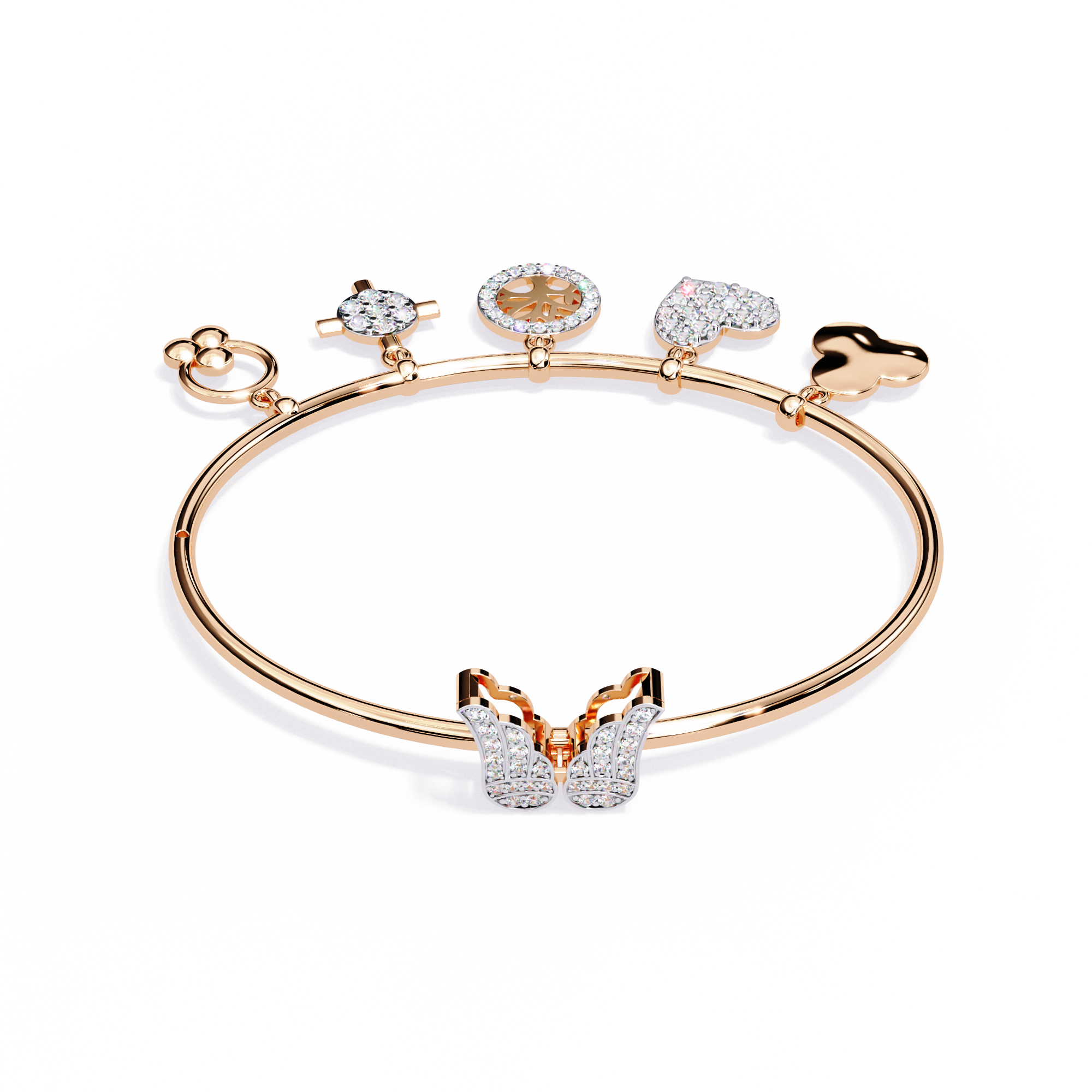 Charm Lab Diamond Bracelet