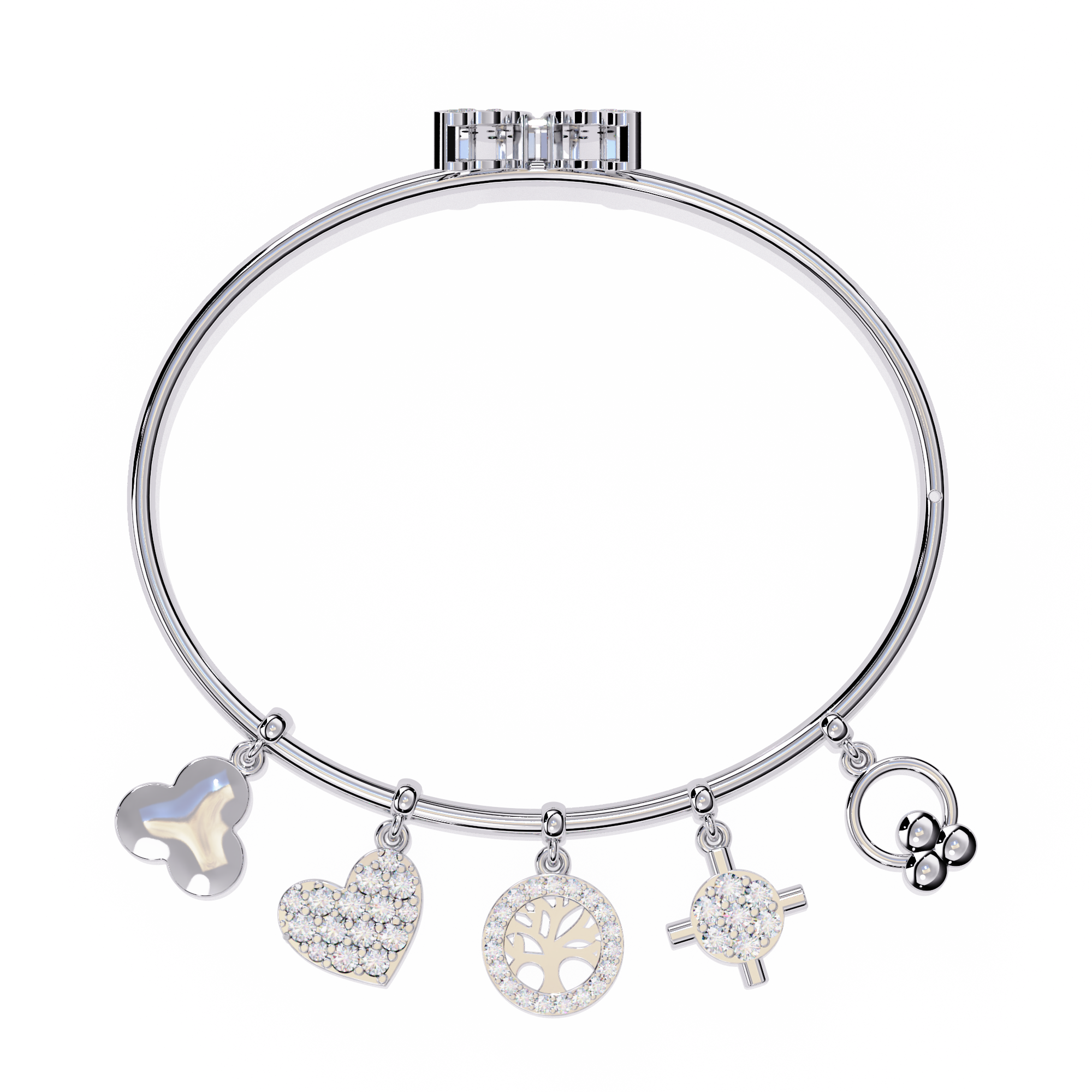 Charm Lab Diamond Bracelet