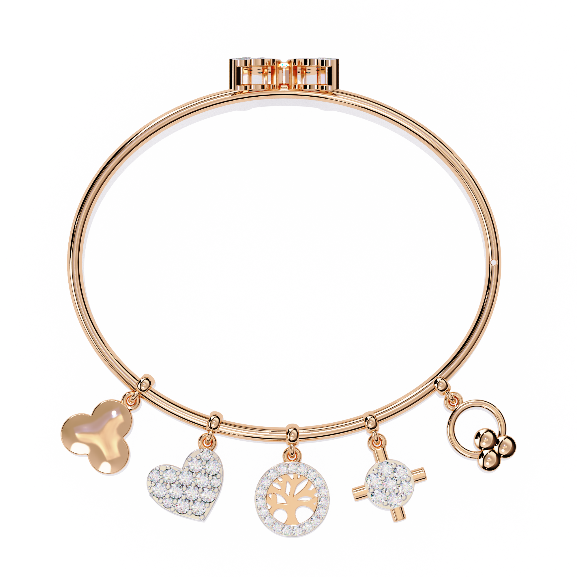 Charm Lab Diamond Bracelet