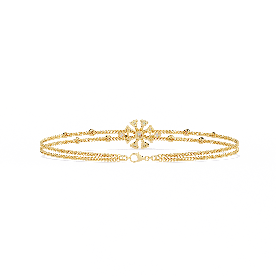 Delicate Weave Diamond Bracelet