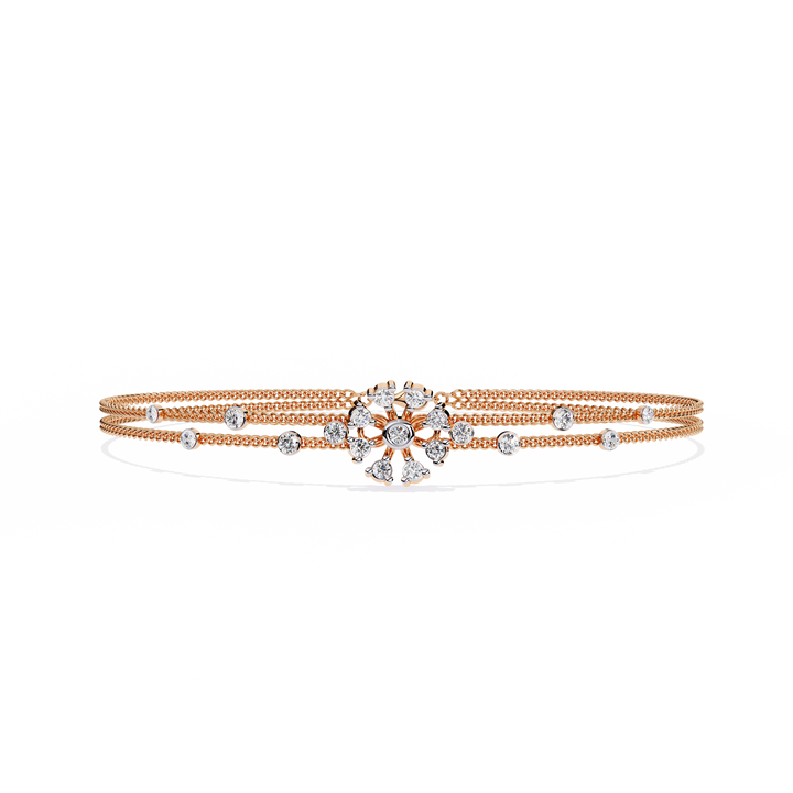 Delicate Weave Diamond Bracelet