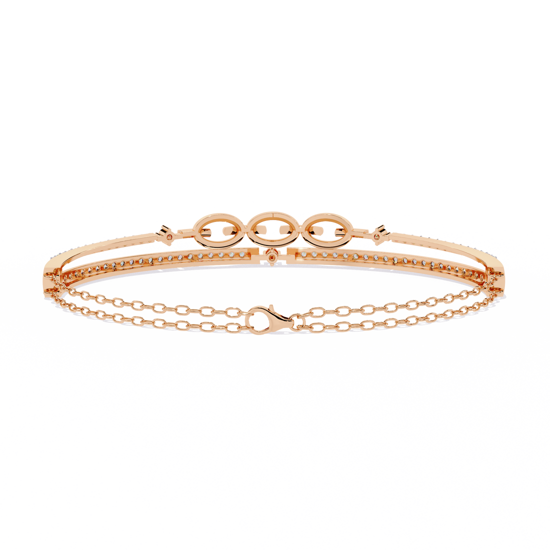 Cool Waves Diamond Bracelet