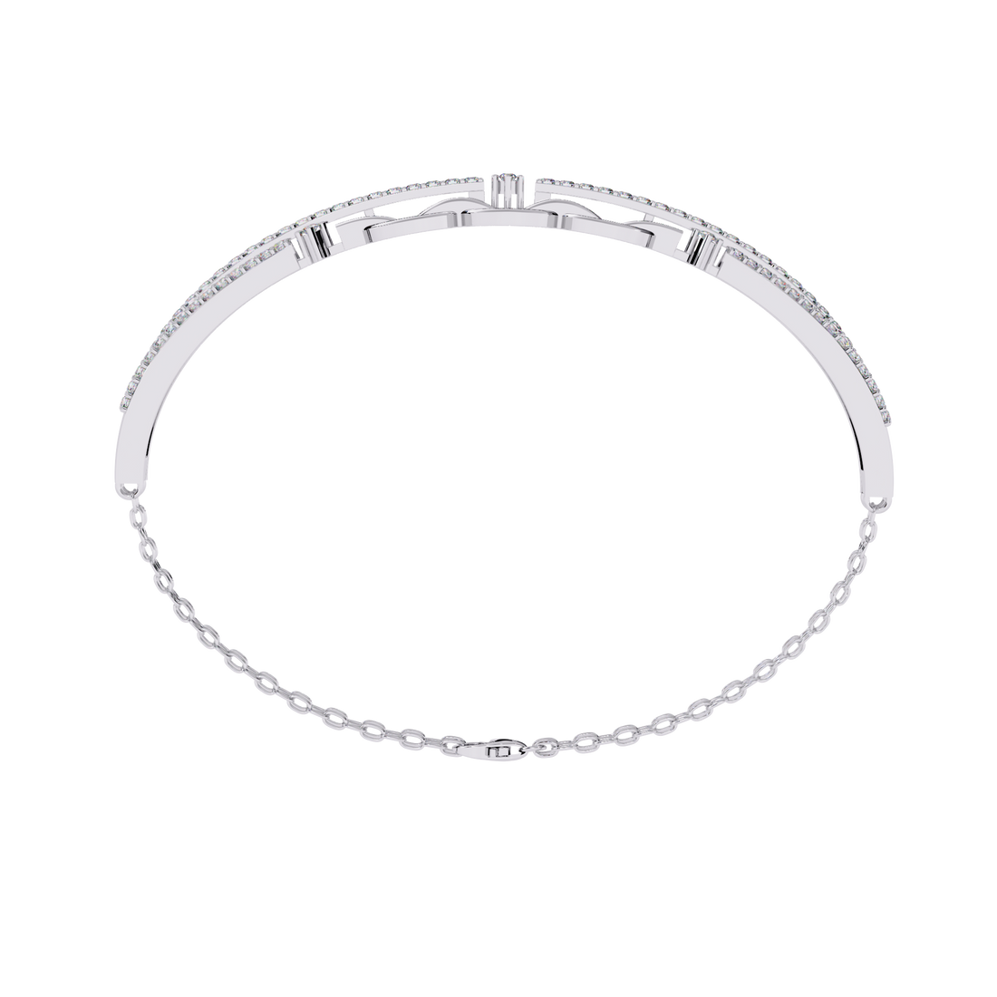 Cool Waves Diamond Bracelet