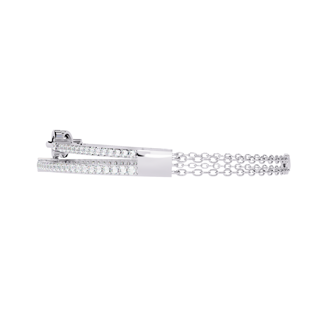Cool Waves Diamond Bracelet