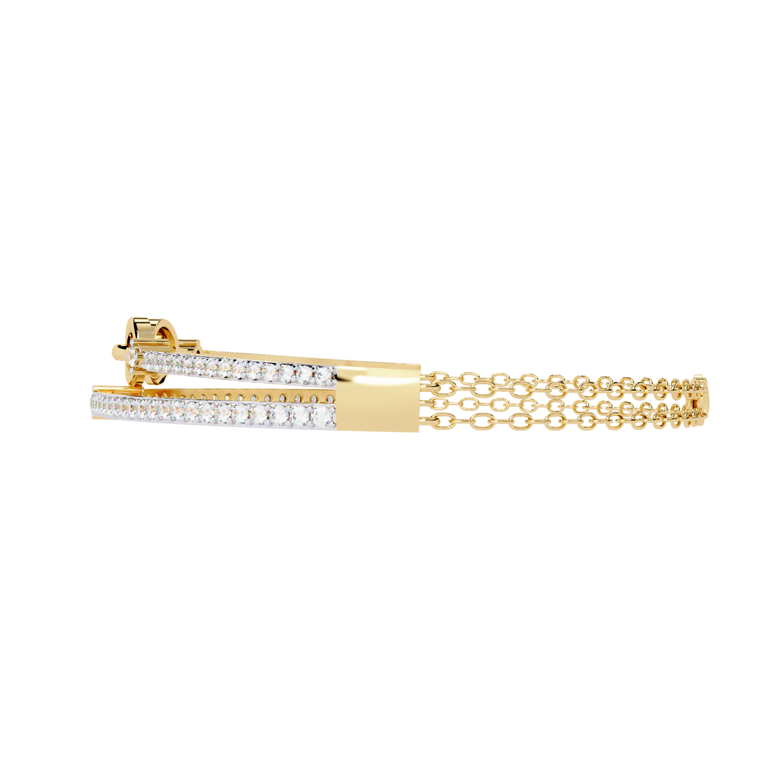 Cool Waves Diamond Bracelet