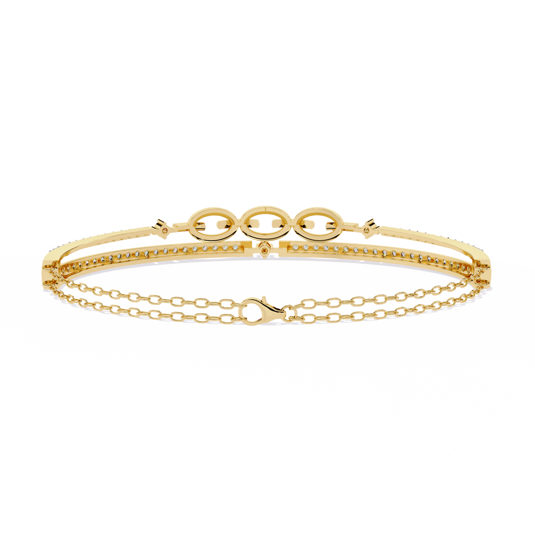 Cool Waves Diamond Bracelet