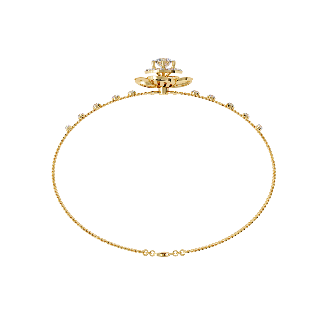 Dynasty Glowing Diamond Bracelet