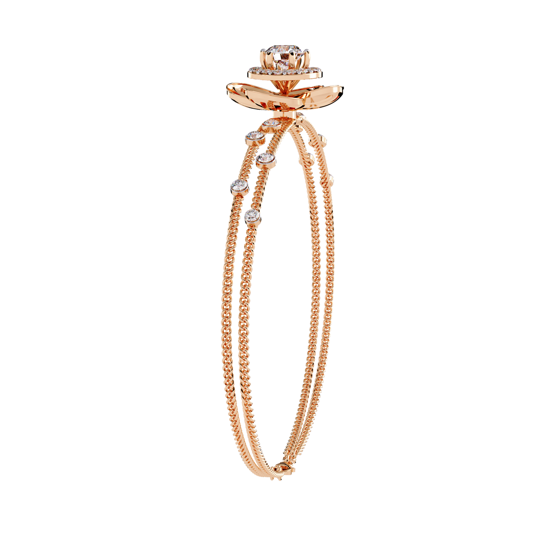 Dynasty Glowing Diamond Bracelet