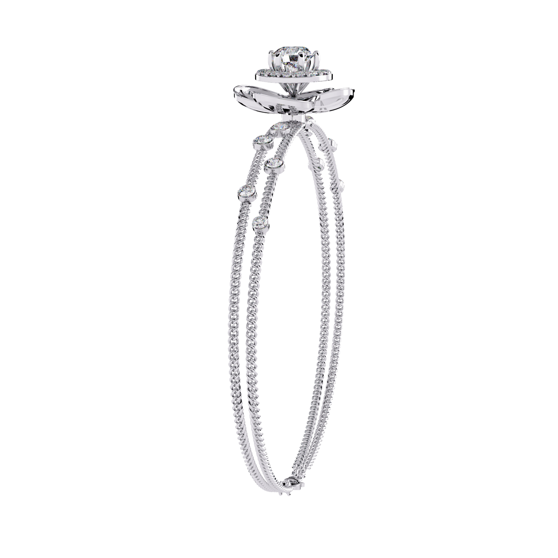 Dynasty Glowing Diamond Bracelet