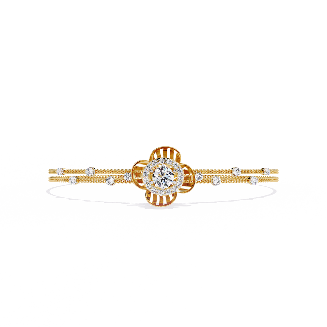 Dynasty Glowing Diamond Bracelet