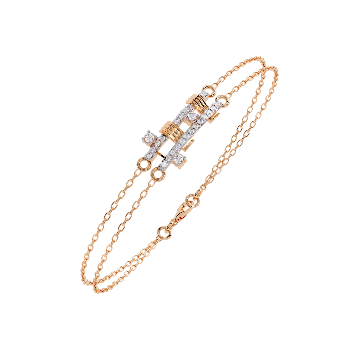 Lab Grown Diamond Twist Bangle