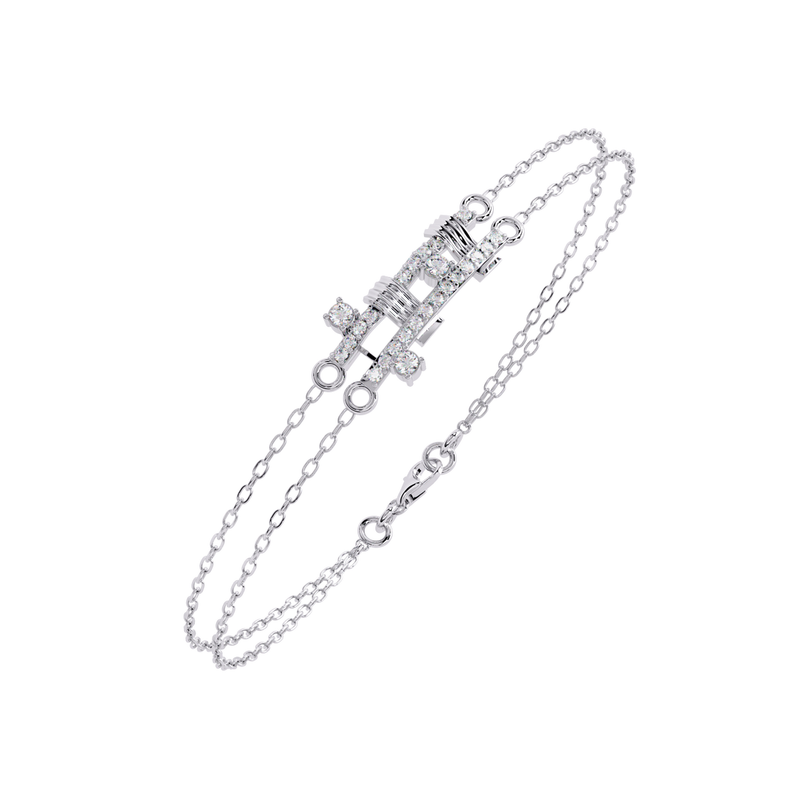 Lab Grown Diamond Twist Bangle