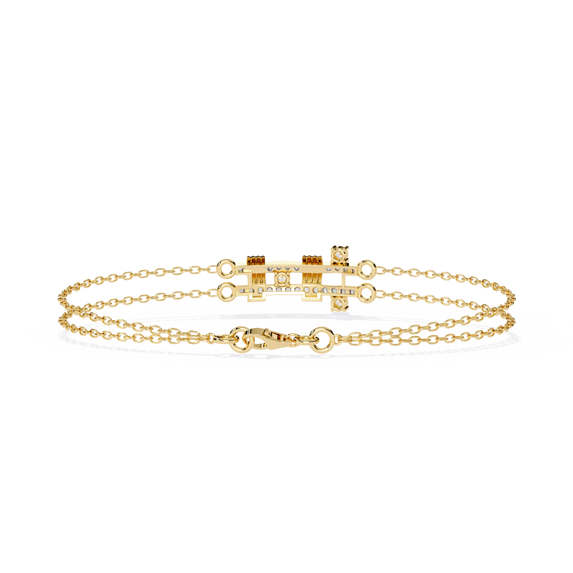 Lab Grown Diamond Twist Bangle