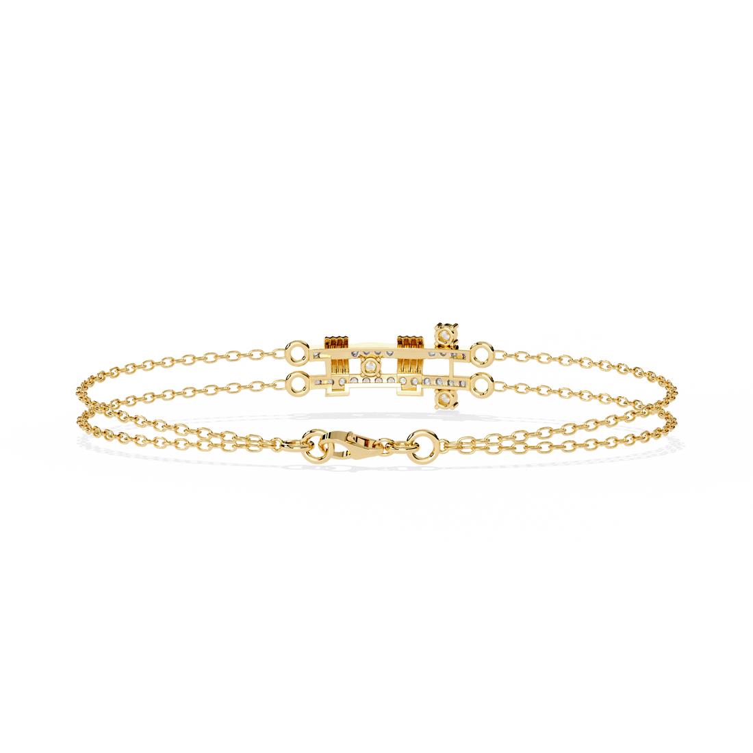 Lab Grown Diamond Twist Bangle