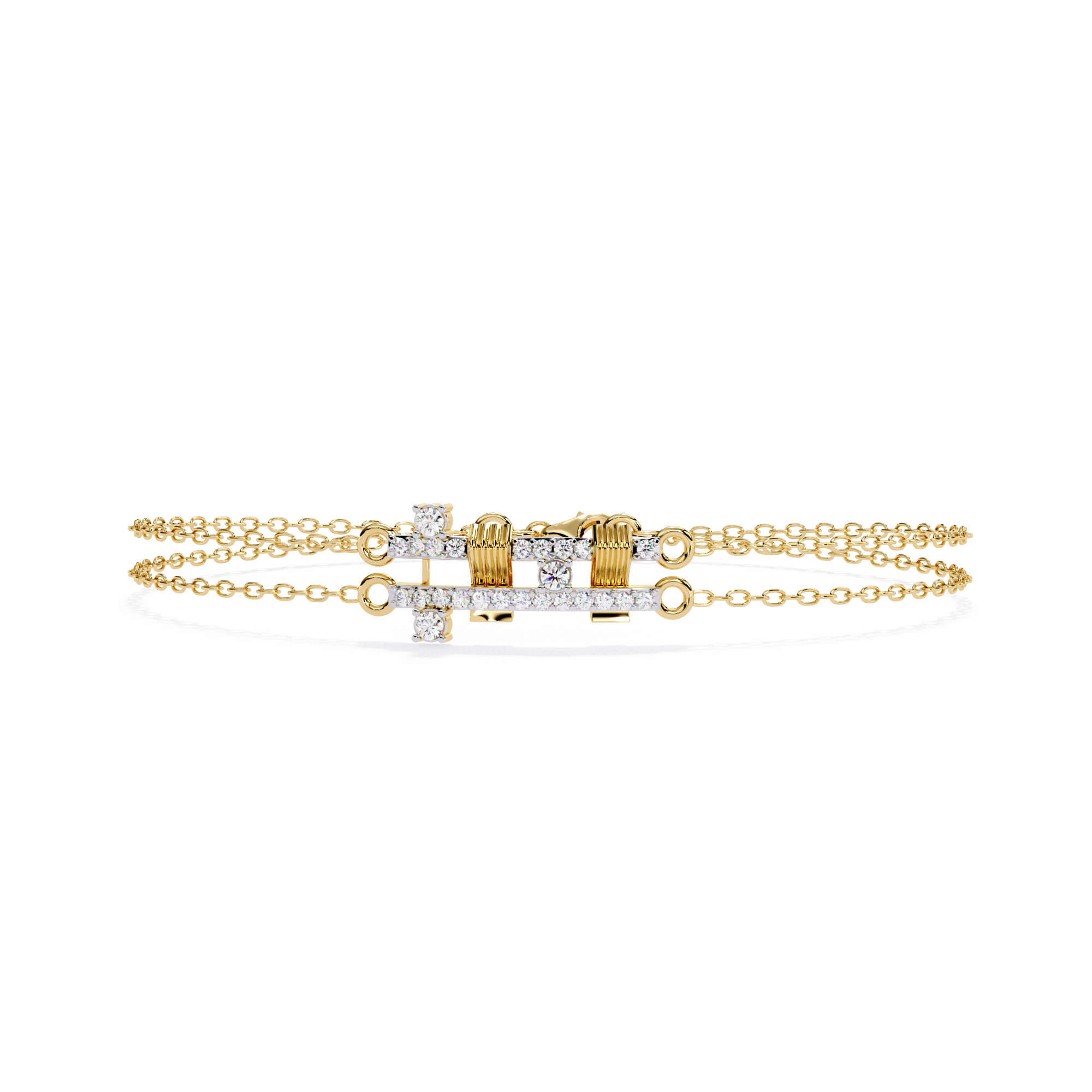 Lab Grown Diamond Twist Bangle