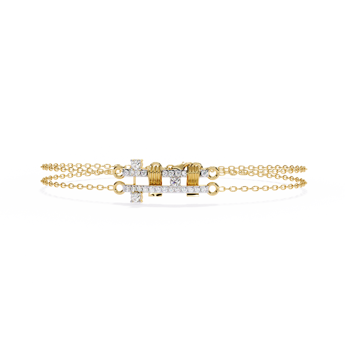Lab Grown Diamond Twist Bangle