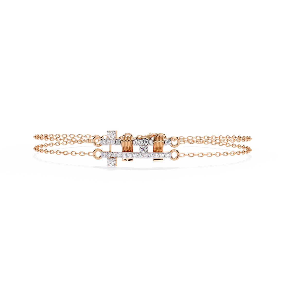 Lab Grown Diamond Twist Bangle