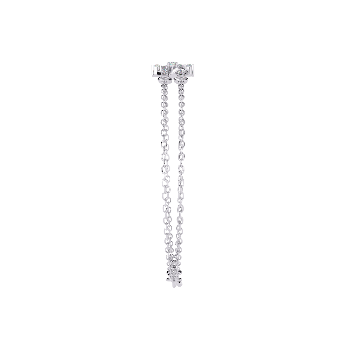 Lab Grown Diamond Twist Bangle