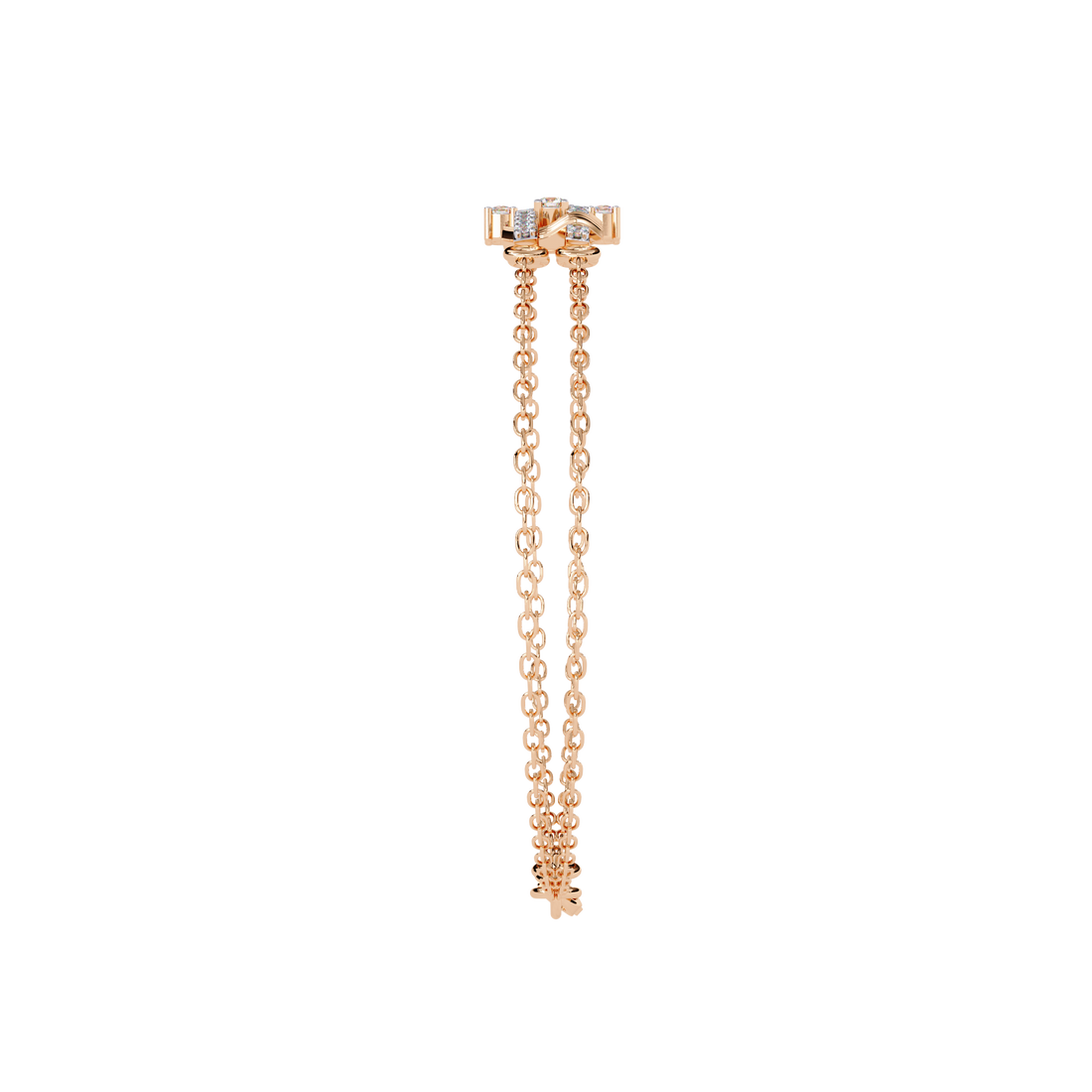 Lab Grown Diamond Twist Bangle