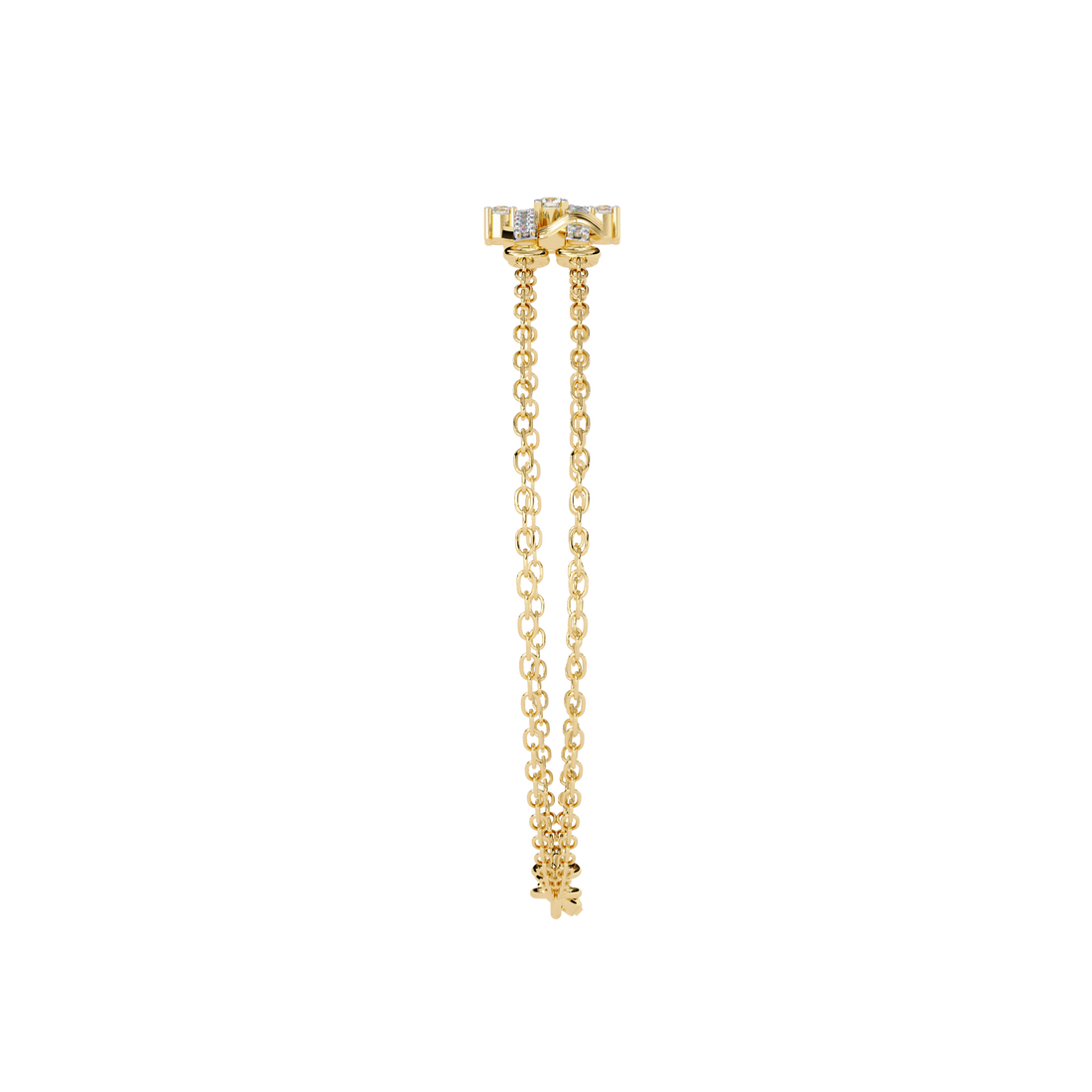 Lab Grown Diamond Twist Bangle