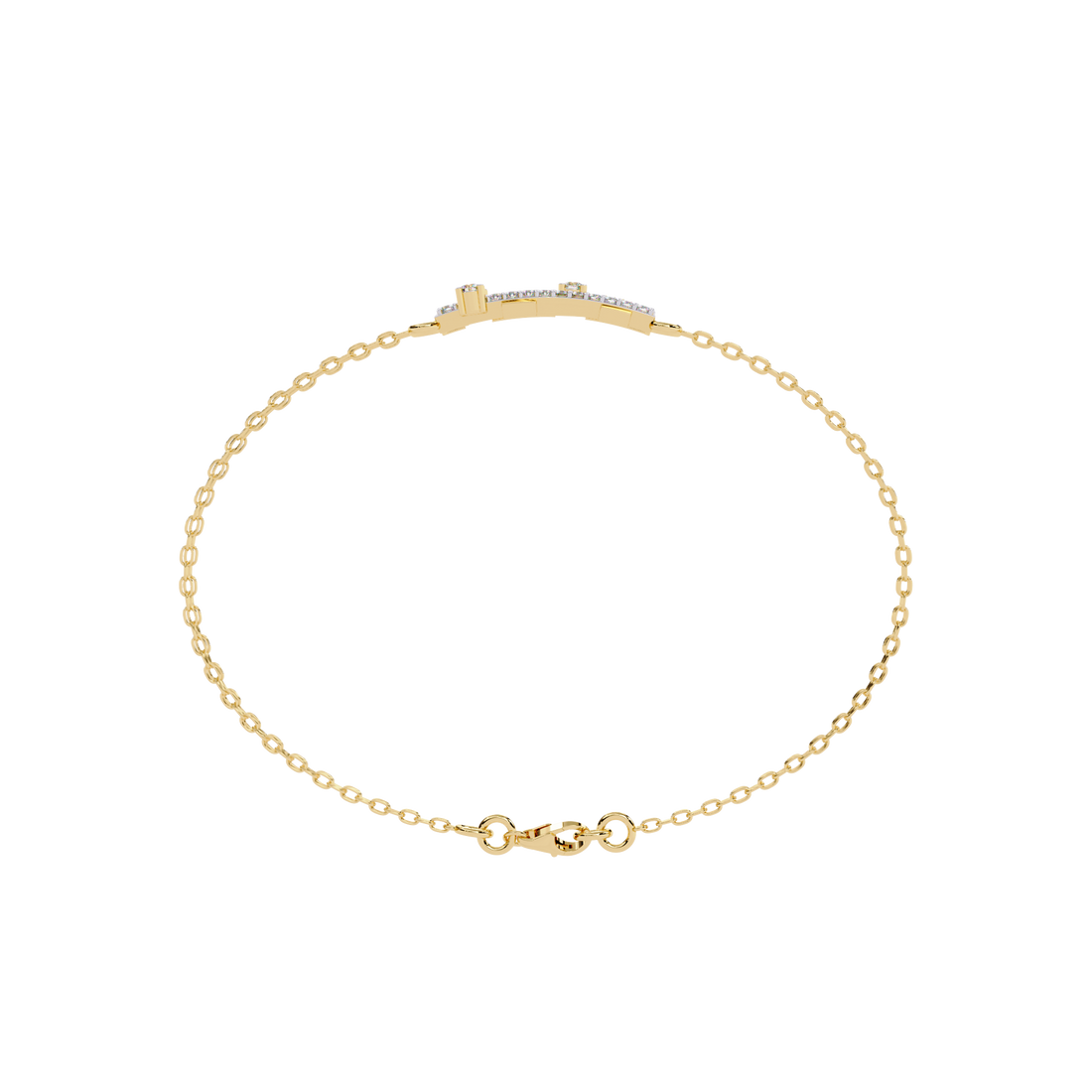 Lab Grown Diamond Twist Bangle