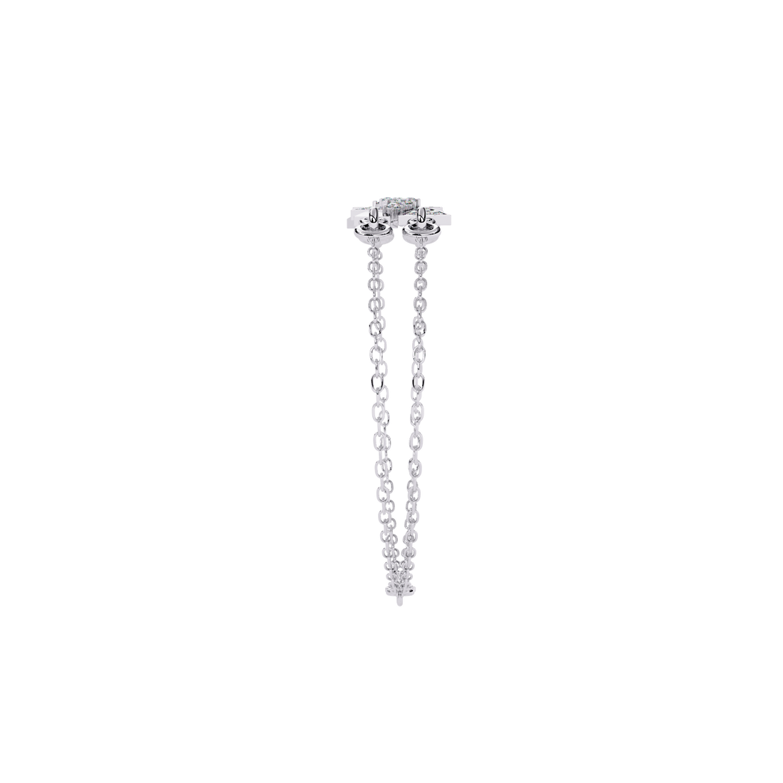 GeoSpark – Diamond Bracelet with Triangle Motif