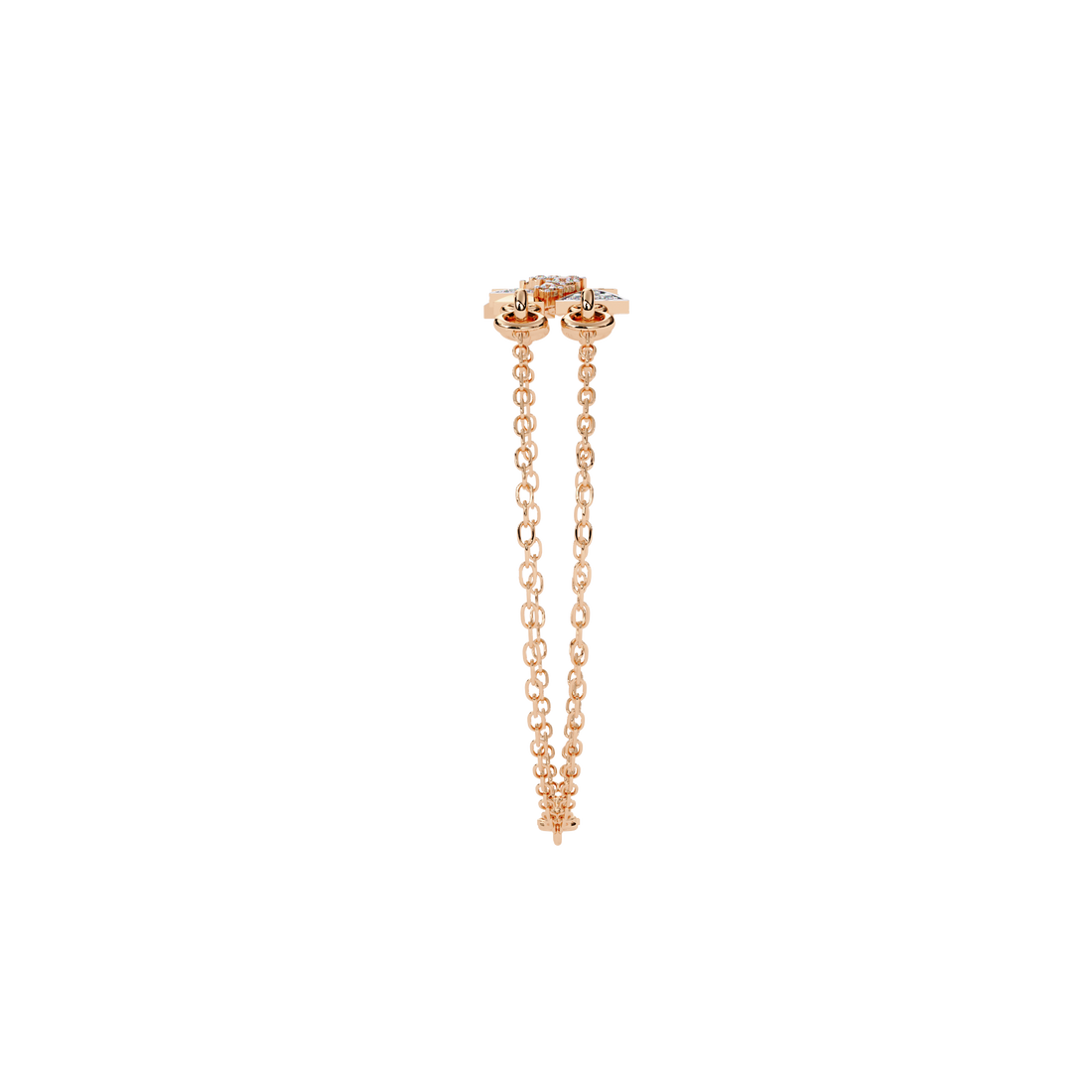 GeoSpark – Diamond Bracelet with Triangle Motif