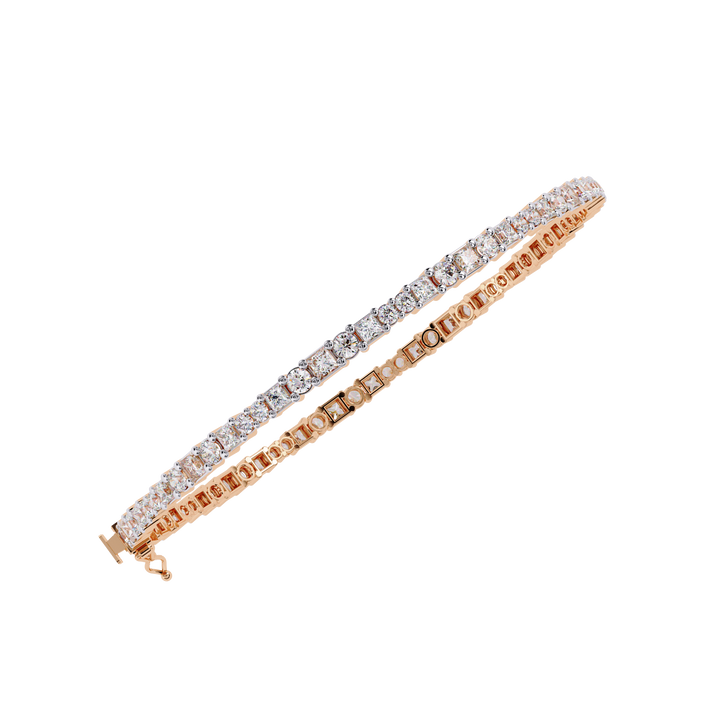 Eternal Spark – Classic Diamond Tennis Bracelet