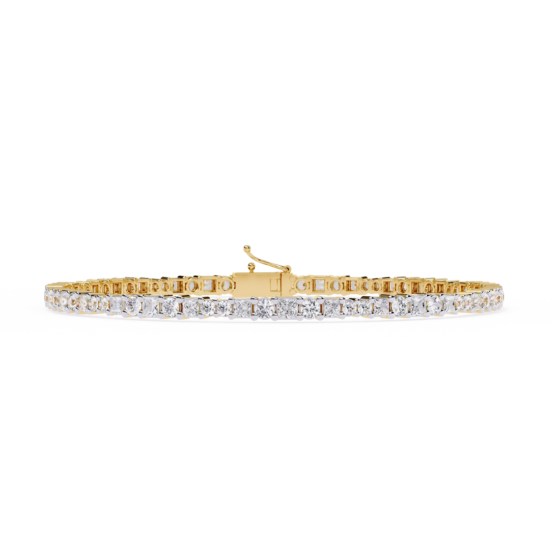 Eternal Spark – Classic Diamond Tennis Bracelet