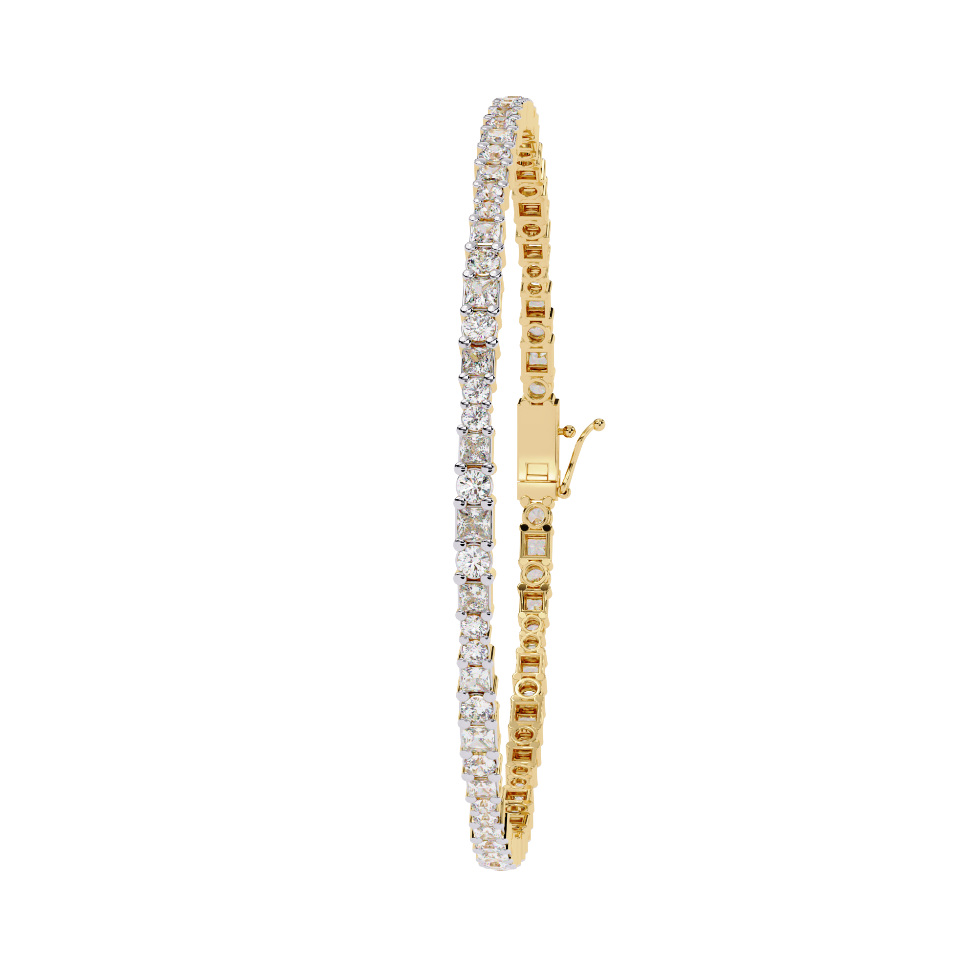 Eternal Spark – Classic Diamond Tennis Bracelet
