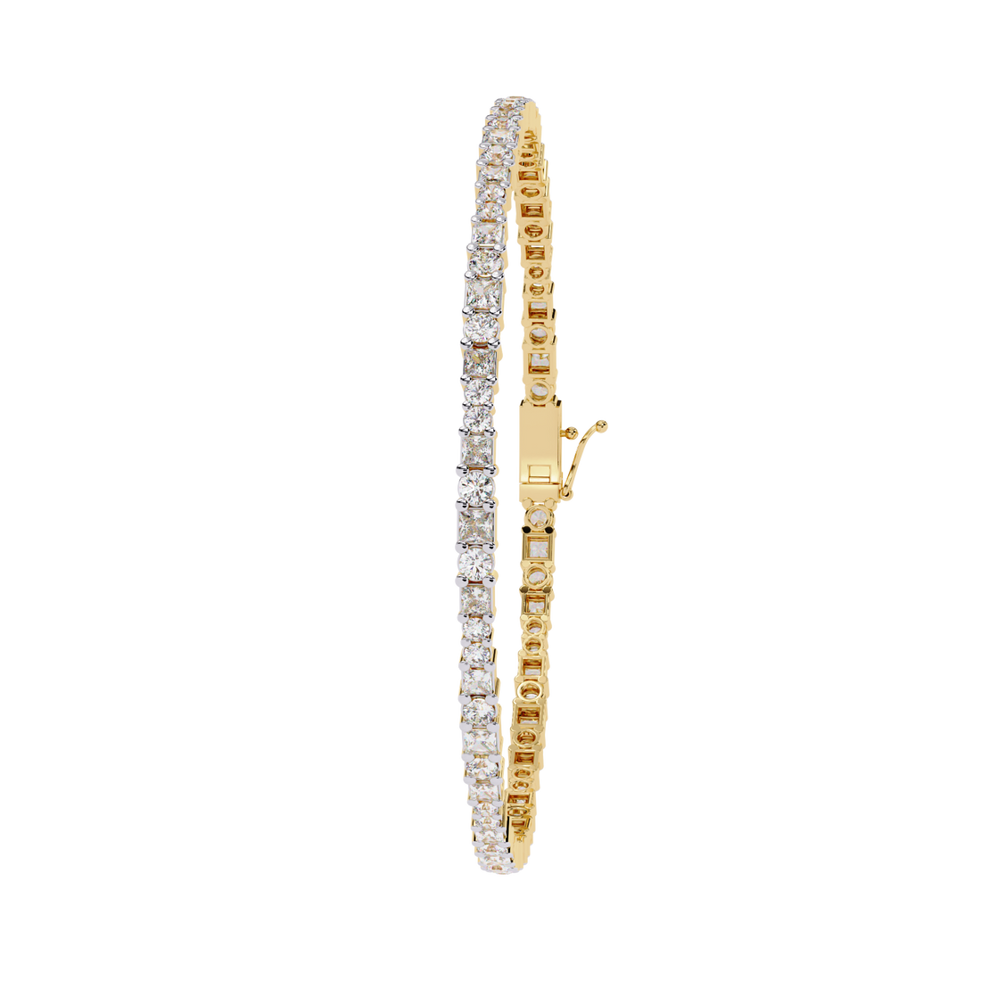 Eternal Spark – Classic Diamond Tennis Bracelet