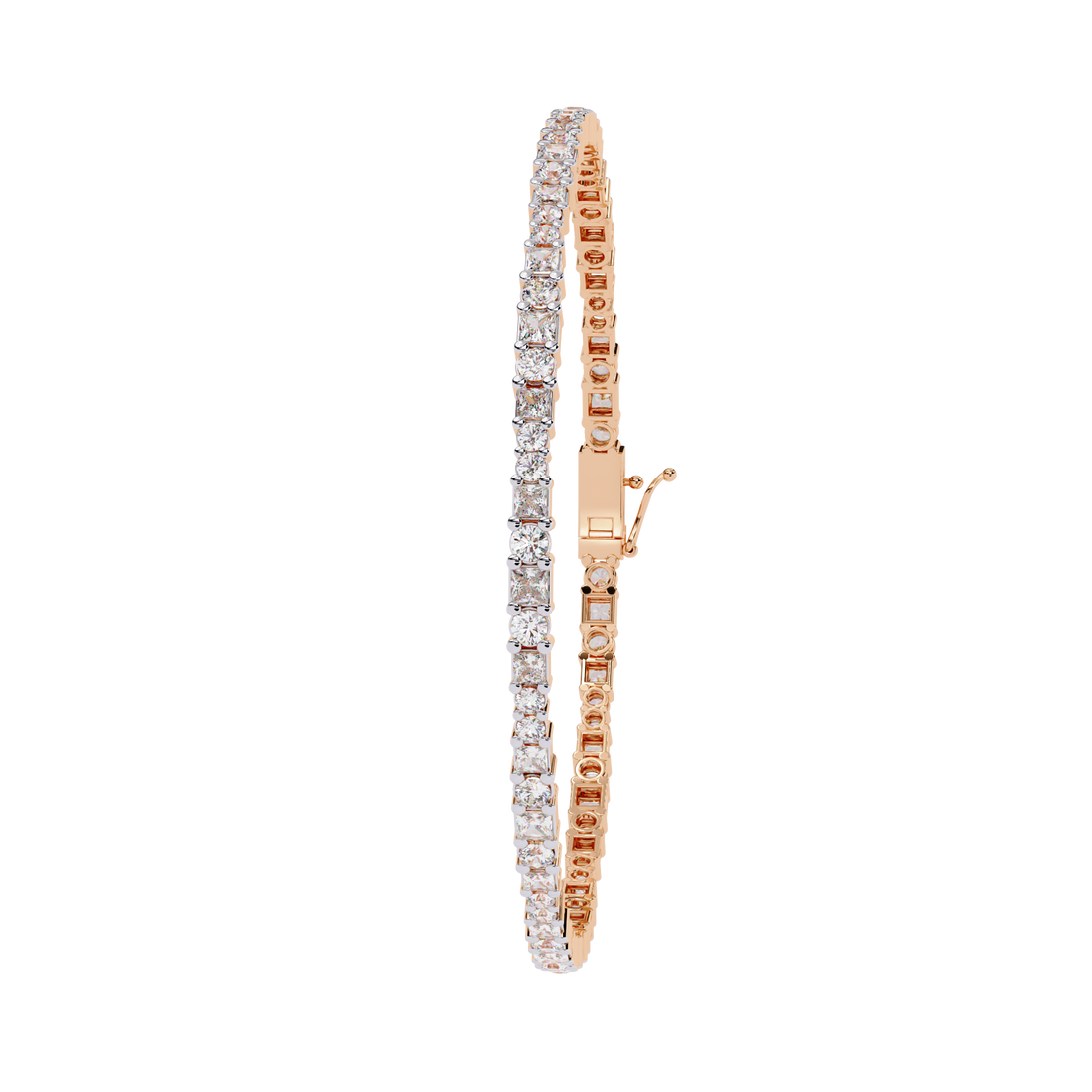 Eternal Spark – Classic Diamond Tennis Bracelet