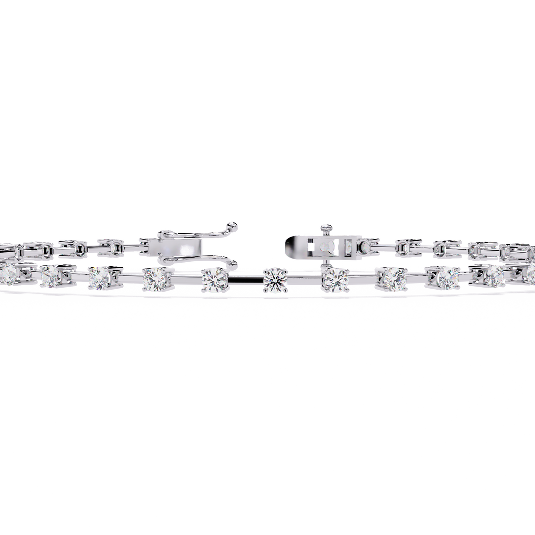 Minimalist Gold Diamond Tennis Bracelet – Everyday Luxury